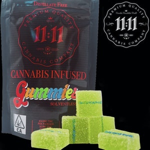 11:11 Sour Watermelon 20mg Gummies