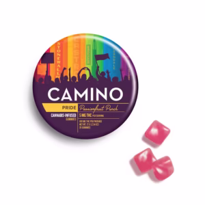 PRIDE PASSIONFRUIT PUNCH-CANNABIS INFUSED GUMMIES-100mg-CAMINO