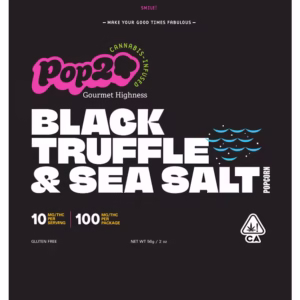 BLACK TRUFFLE & SEA SALT|Popcorn 100MG-POP20